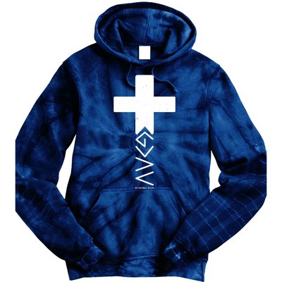 God Is Greater Than Highs And Lows Romans 8 28 Tie Dye Hoodie