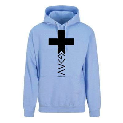 God Is Greater Than Highs And Lows Romans 8 28 Unisex Surf Hoodie