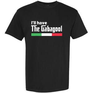 Gabagool Italy Gifts For Italians Capicola NJ New Jersey Garment-Dyed Heavyweight T-Shirt