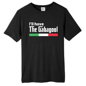 Gabagool Italy Gifts For Italians Capicola NJ New Jersey Tall Fusion ChromaSoft Performance T-Shirt