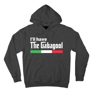 Gabagool Italy Gifts For Italians Capicola NJ New Jersey Hoodie