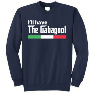 Gabagool Italy Gifts For Italians Capicola NJ New Jersey Sweatshirt