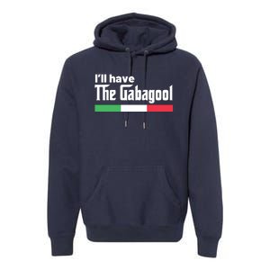 Gabagool Italy Gifts For Italians Capicola NJ New Jersey Premium Hoodie