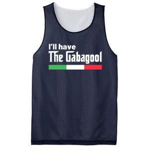 Gabagool Italy Gifts For Italians Capicola NJ New Jersey Mesh Reversible Basketball Jersey Tank