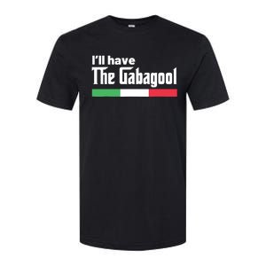 Gabagool Italy Gifts For Italians Capicola NJ New Jersey Softstyle CVC T-Shirt