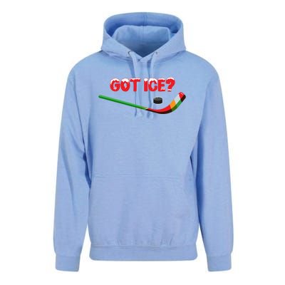 Got Ice Hockey Stick Christmas Holiday Xmas Funny Gift Unisex Surf Hoodie