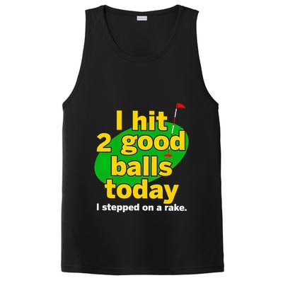 Golf I Hit 2 Good Balls Today I Stepped On A Rake PosiCharge Competitor Tank