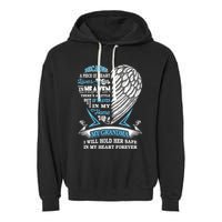 Grandma In Heaven Forever In My Heart In Memory Of Grandma Gift Garment-Dyed Fleece Hoodie