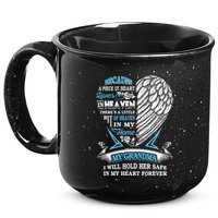 Grandma In Heaven Forever In My Heart In Memory Of Grandma Gift 15oz Campfire Ceramic Mug