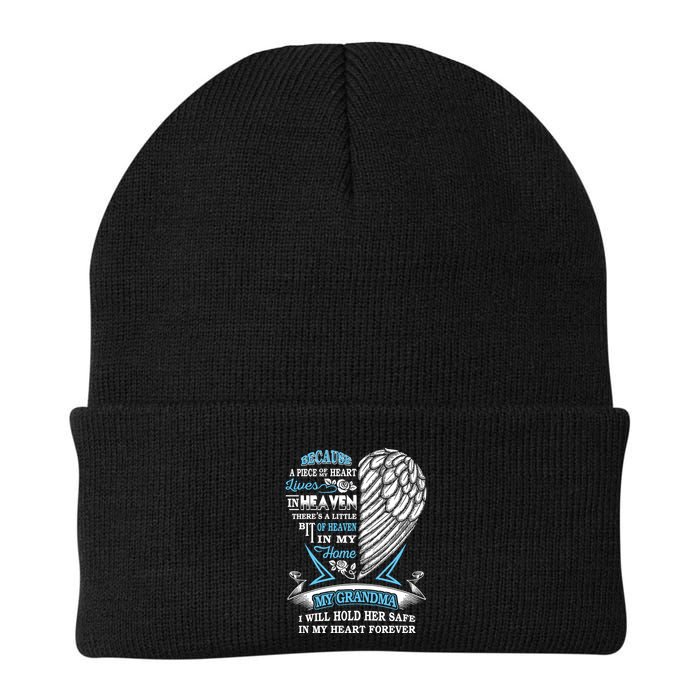 Grandma In Heaven Forever In My Heart In Memory Of Grandma Gift Beanie