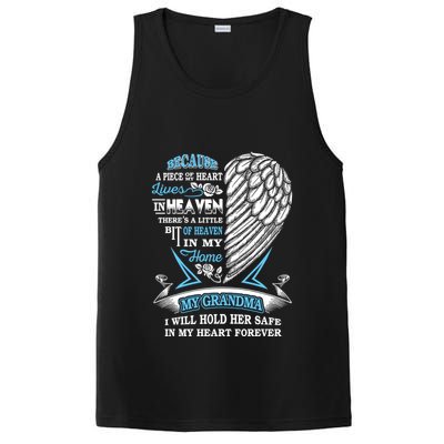 Grandma In Heaven Forever In My Heart In Memory Of Grandma Gift PosiCharge Competitor Tank