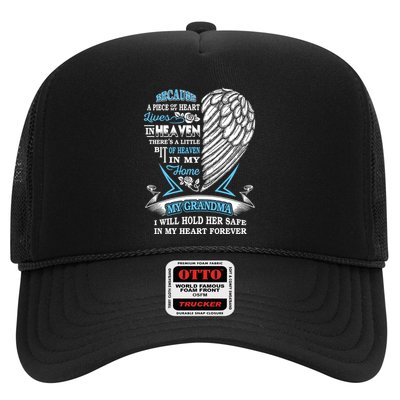 Grandma In Heaven Forever In My Heart In Memory Of Grandma Gift Trucker Hat