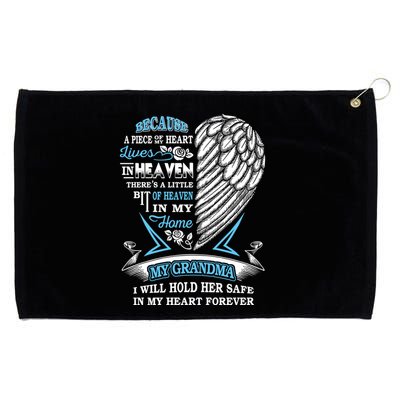 Grandma In Heaven Forever In My Heart In Memory Of Grandma Gift Grommeted Golf Towel