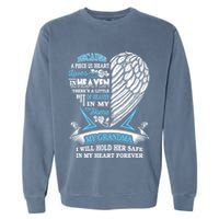 Grandma In Heaven Forever In My Heart In Memory Of Grandma Gift Garment-Dyed Sweatshirt
