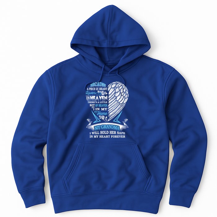 Grandma In Heaven Forever In My Heart In Memory Of Grandma Gift Hoodie