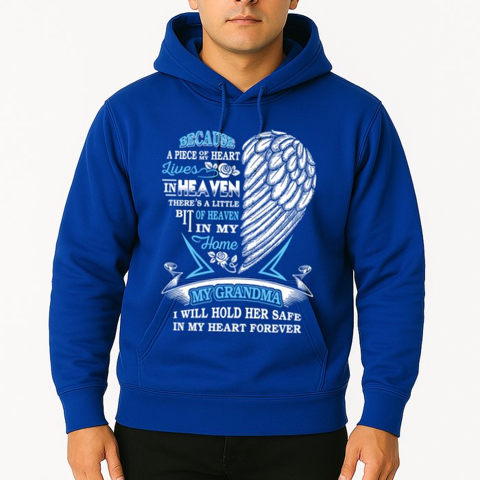 Grandma In Heaven Forever In My Heart In Memory Of Grandma Gift Hoodie