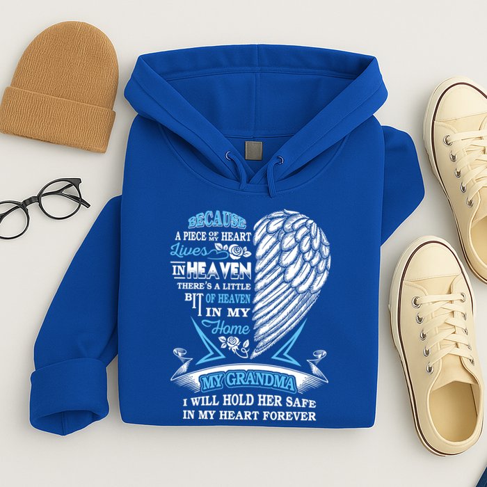 Grandma In Heaven Forever In My Heart In Memory Of Grandma Gift Hoodie