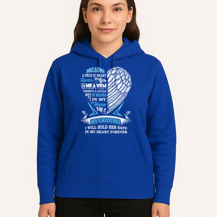 Grandma In Heaven Forever In My Heart In Memory Of Grandma Gift Hoodie