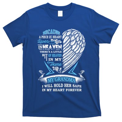 Grandma In Heaven Forever In My Heart In Memory Of Grandma Gift T-Shirt