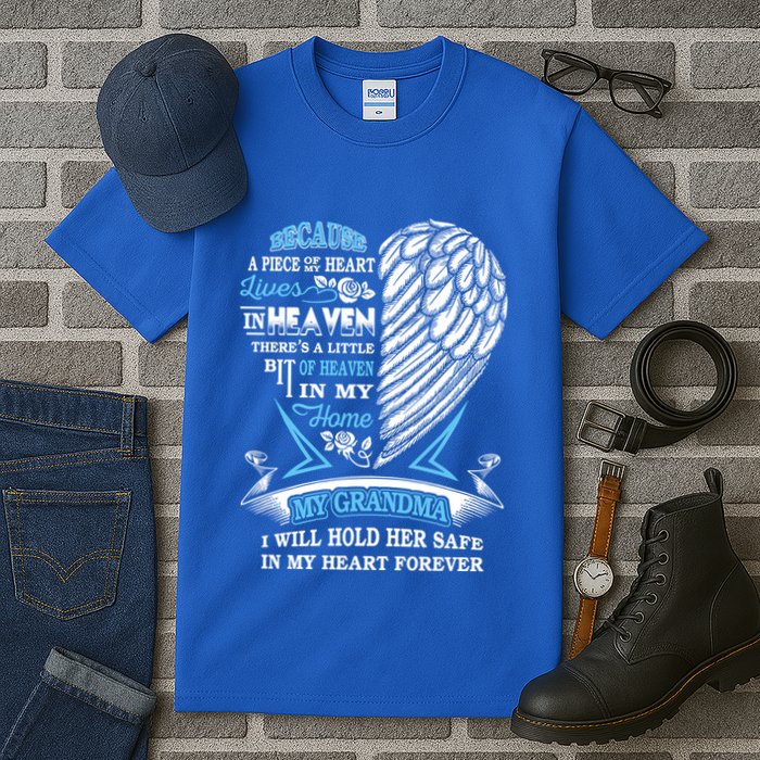 Grandma In Heaven Forever In My Heart In Memory Of Grandma Gift Tall T-Shirt