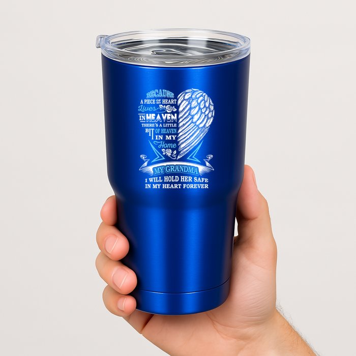 Grandma In Heaven Forever In My Heart In Memory Of Grandma Gift Tumbler