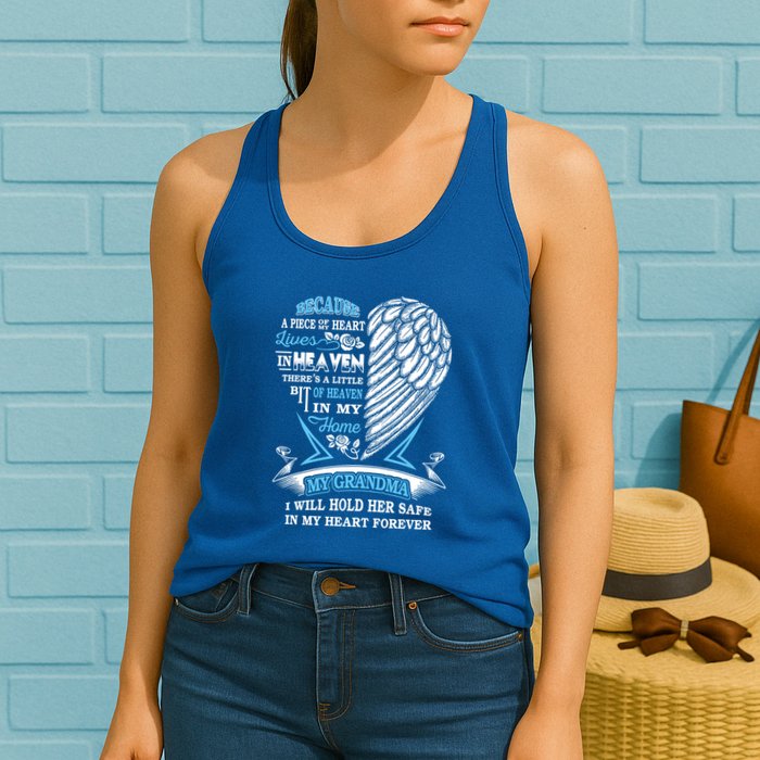Grandma In Heaven Forever In My Heart In Memory Of Grandma Gift Womens Tank Top