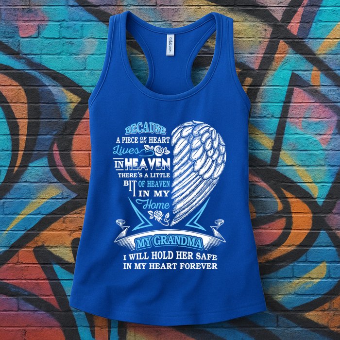 Grandma In Heaven Forever In My Heart In Memory Of Grandma Gift Womens Tank Top