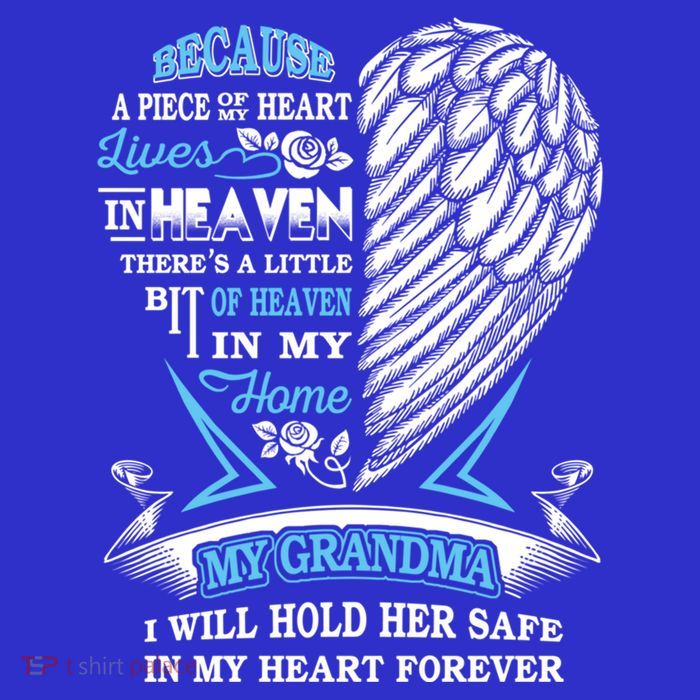 Grandma In Heaven Forever In My Heart In Memory Of Grandma Gift Baby Bodysuit