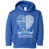 Grandma In Heaven Forever In My Heart In Memory Of Grandma Gift Toddler Hoodie