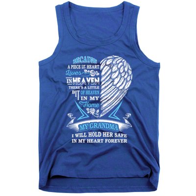 Grandma In Heaven Forever In My Heart In Memory Of Grandma Gift Tank Top