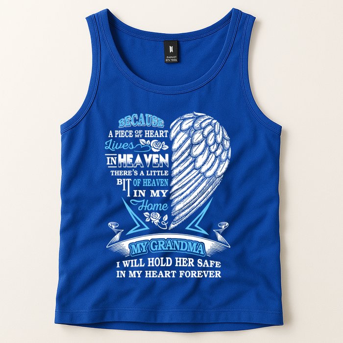 Grandma In Heaven Forever In My Heart In Memory Of Grandma Gift Tank Top