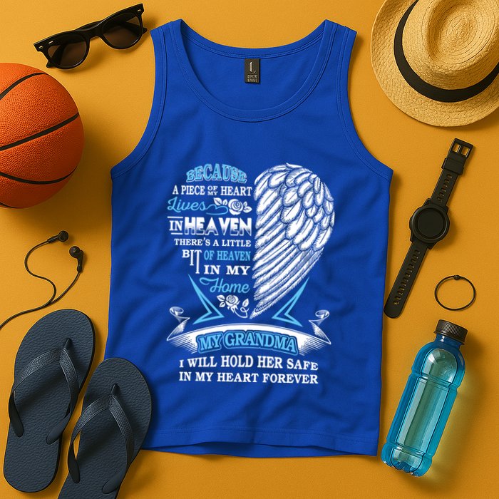 Grandma In Heaven Forever In My Heart In Memory Of Grandma Gift Tank Top