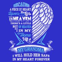 Grandma In Heaven Forever In My Heart In Memory Of Grandma Gift Tank Top