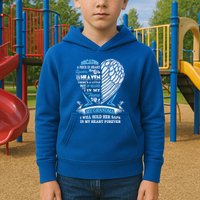 Grandma In Heaven Forever In My Heart In Memory Of Grandma Gift Kids Hoodie