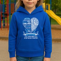 Grandma In Heaven Forever In My Heart In Memory Of Grandma Gift Kids Hoodie