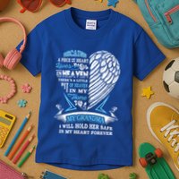 Grandma In Heaven Forever In My Heart In Memory Of Grandma Gift Kids T-Shirt