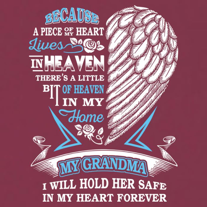 Grandma In Heaven Forever In My Heart In Memory Of Grandma Gift 16oz Travel Tumbler