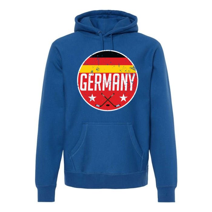 Gery Ice Hockey Flag Jersey Supporter Deutchslands Fan Gift Premium Hoodie