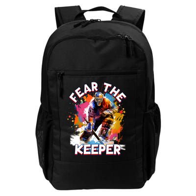 Goalie Ice Hockey Goalkeeper Sport Goaltender Keeper Team Gift Backpack