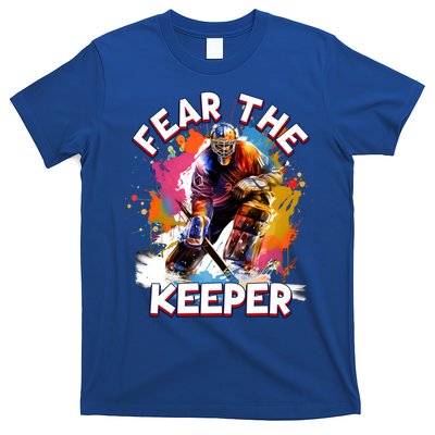 Goalie Ice Hockey Goalkeeper Sport Goaltender Keeper Team Gift T-Shirt