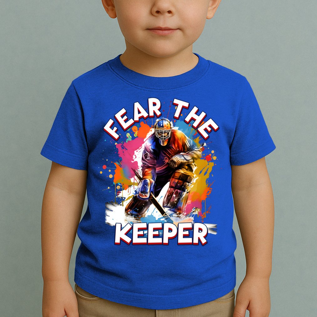Goalie Ice Hockey Goalkeeper Sport Goaltender Keeper Team Gift Toddler T-Shirt