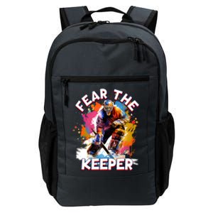 Goalie Ice Hockey Goalkeeper Sport Goaltender Keeper Team Gift Daily Commute Backpack