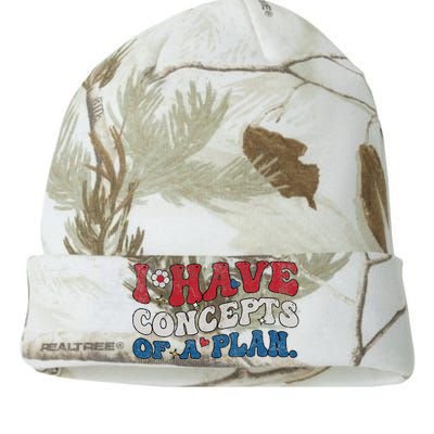 Groovy I Have Concepts Of A Plan Trump 2024 Kati Licensed 12" Camo Beanie