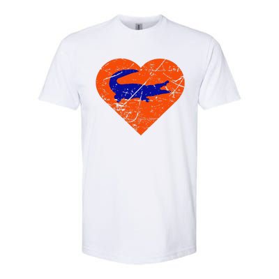 Gators In Heart I Love Gators Softstyle® CVC T-Shirt