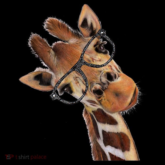 Good Ime Hipster Giraffe Fun Impact Tech Backpack