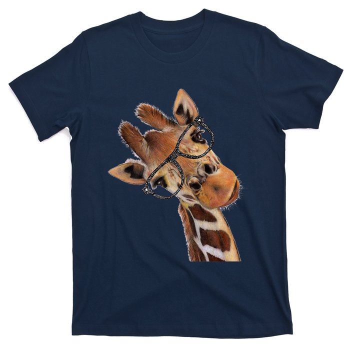 Good Ime Hipster Giraffe Fun T-Shirt