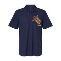 Good Ime Hipster Giraffe Fun Softstyle Adult Sport Polo