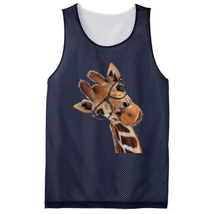 Good Ime Hipster Giraffe Fun Mesh Reversible Basketball Jersey Tank