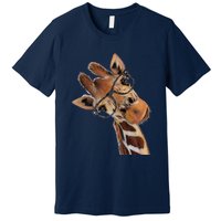 Good Ime Hipster Giraffe Fun Premium T-Shirt