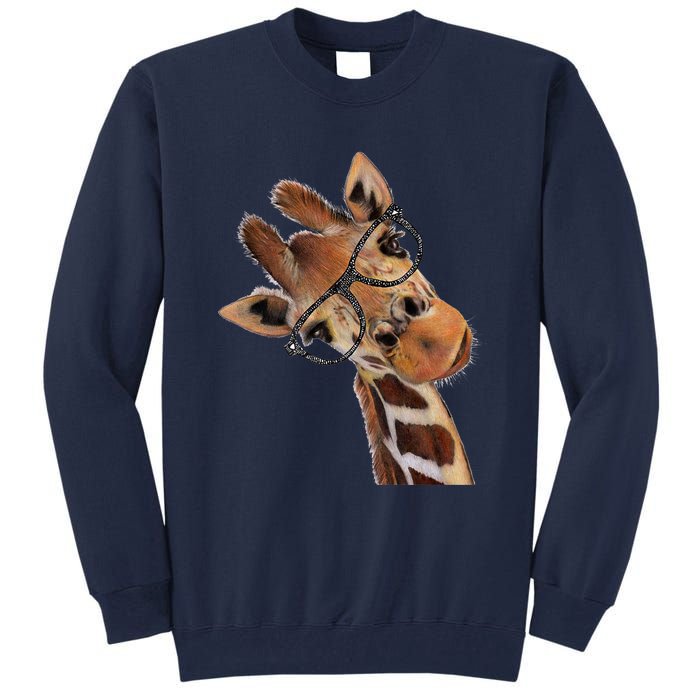 Good Ime Hipster Giraffe Fun Tall Sweatshirt